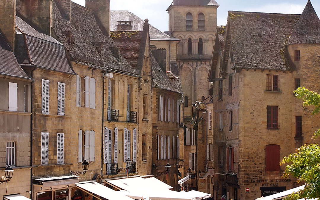 Déplacement de Jean-Christophe Lagarde à Sarlat