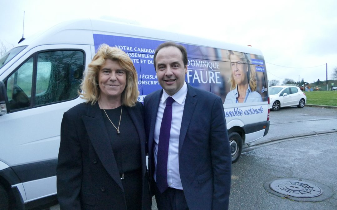 Jean-Christophe Lagarde en Haute-Garonne pour soutenir nos candidats aux législatives