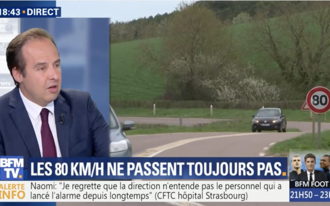 80 km/h : on veut aller dans le même sens que le gouvernement, mais notre méthode est plus efficace.