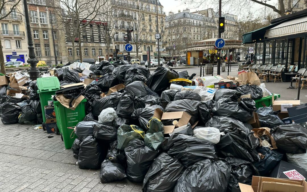 Grève des éboueurs à Paris