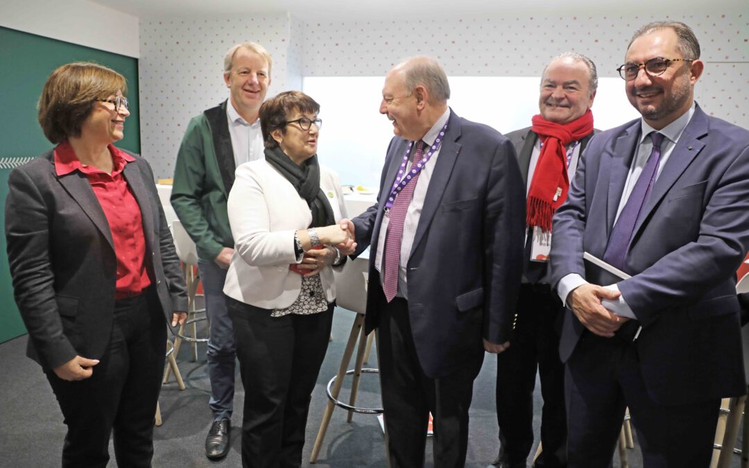 Visite d’Hervé Marseille, Président de l’UDI, au Salon International de l’Agriculture