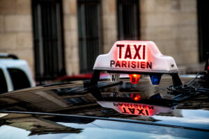 Taxi in Paris