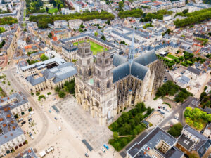 Orleans Cathedral Sainte Croix, France
