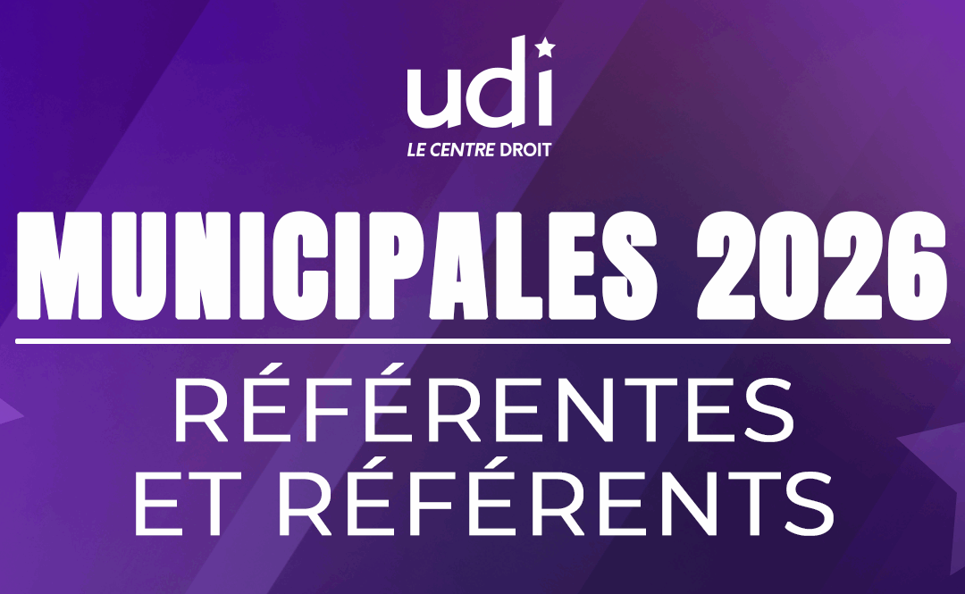 Municipales 2026 : référentes et référents UDI