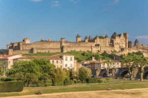 Vue de la cité médiévale de Carcassonne