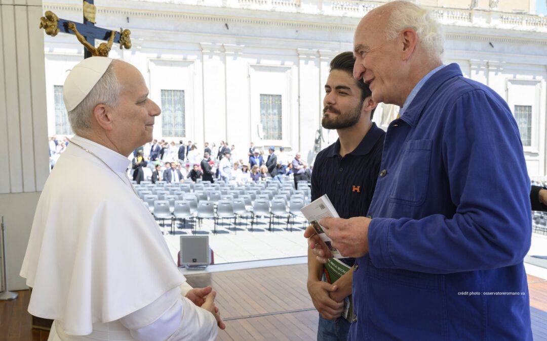Un livre pour une rencontre avec le Pape Léon XIV