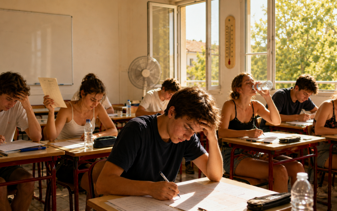 Baccalauréat 2026 : une session sous chaleur extrême