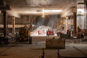 FRANCE – CONSTRUCTION – THE GREATER PARIS SUBWAY NETWORK UNDER CONSTRUCTION